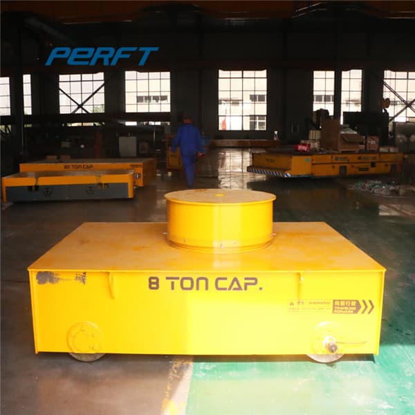 motorized rail cart with tool tray 50 tons